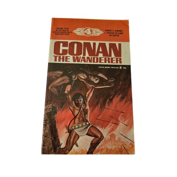 Conan the wanderer by L. Sprague De Camp - lancer books - Picture 1 of 6